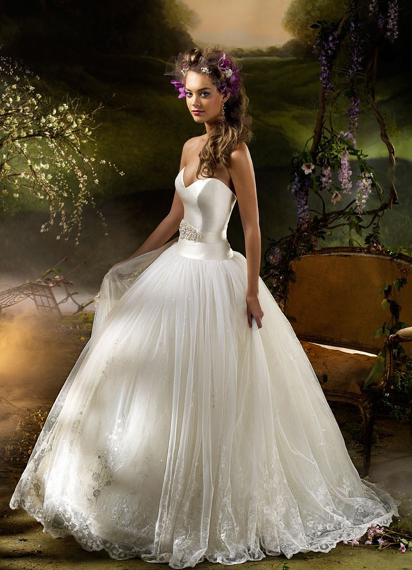 Orifashion HandmadeDream Series Romantic Wedding Dress DW3007 - Click Image to Close